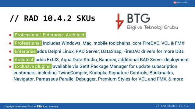 Rad Studio 10:4.2 Webinar смотреть онлайн