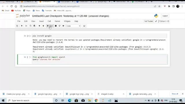 Create Your Own Google Search Engine With Python Programming Language|| Jaya Shukla #Google #searc смотреть онлайн
