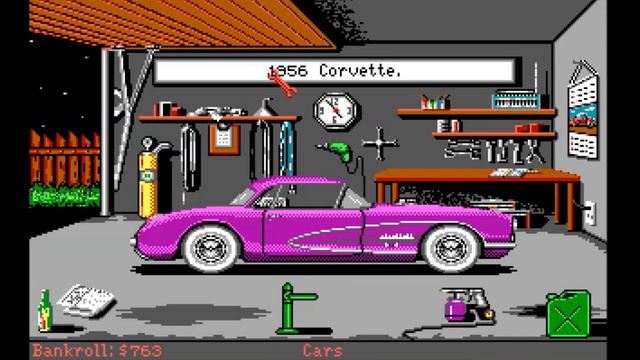 Street Rod  - California Dreams, 1989 - PC / DOS / Amiga / C64 - Racing Game Dos