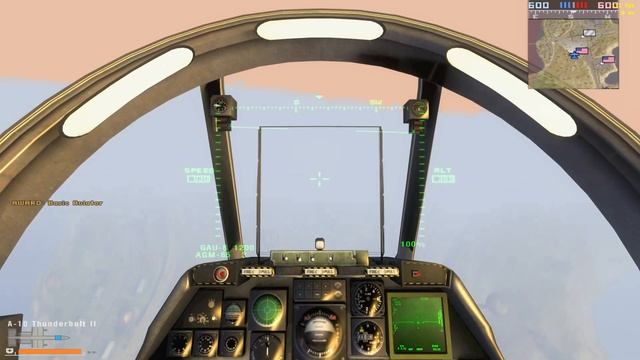 BF2: Zone of Continuous Fire mod - A-10 Thunderbolt II смотреть онлайн