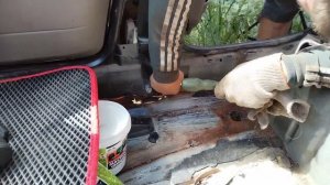 Переварка днища на приоре