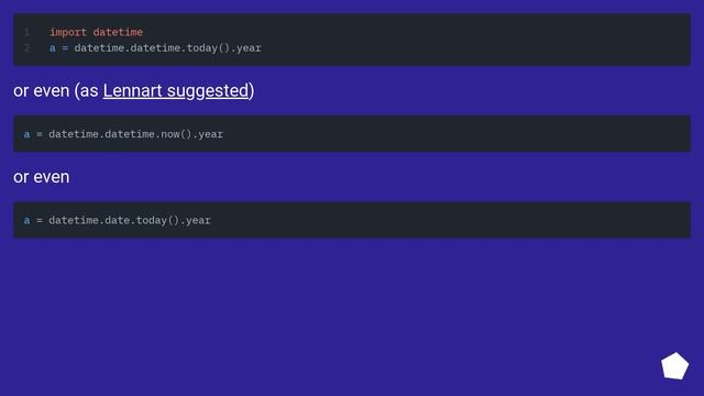 How to extract the year from a Python datetime object? смотреть онлайн
