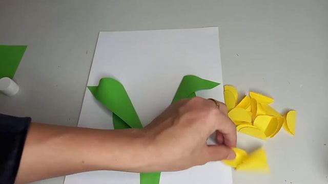 Аппликация "Кукуруза" ? из бумаги своими руками:) смотреть онлайн
