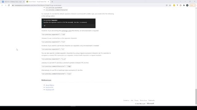 Excel Viewer - VSCode Hint Tip and Trick of the Week - 1/11/22 - Episode 130 смотреть онлайн