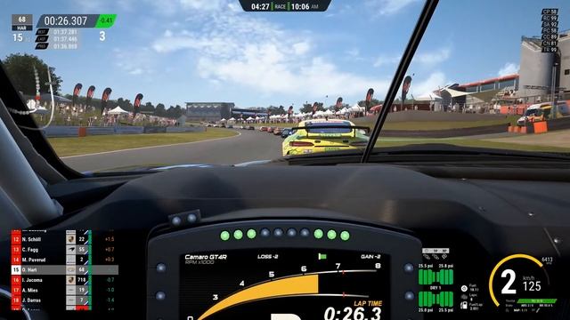 Assetto Corsa Competizione: Chevrolet Camaro GT4.R, my first race смотреть онлайн