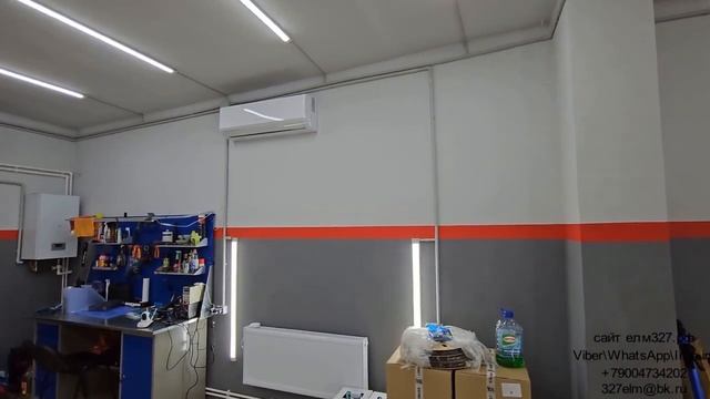 Переделка гаража под автосервис  Как сделана вентиляция и отопление