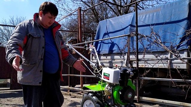 Дизельный Мотоблок 9лс,Обзор. смотреть онлайн