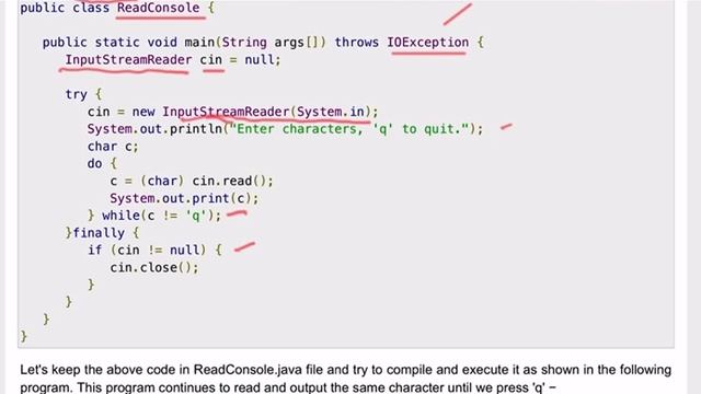 JAVA PROGRAMMING LECTURES (FILE ACCESS, INPUT/OUTPUT) смотреть онлайн