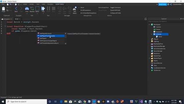 How To Create A Kill Part | Roblox Studio смотреть онлайн