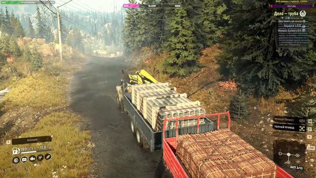 SnowRunner мод Realism Overhaul , месим грязь в Мичигане