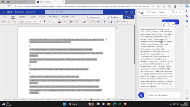 JETZT MICROSOFT COPILOT IN OFFICE ONLINE NUTZEN - So bekommst du den Copilot mit der Bing Sidebar смотреть онлайн