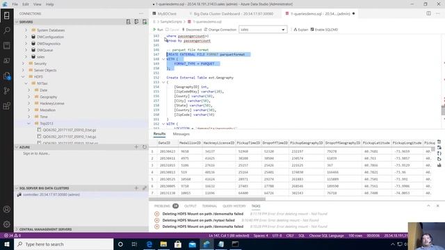 Data Virtualization and Data Lake using SQL Big Data Cluster (part 2) смотреть онлайн