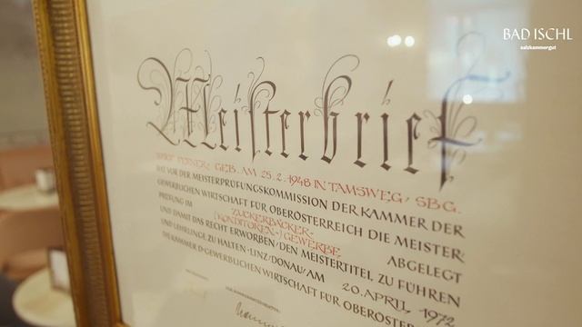 EinzigArt: Philipp Zauner, Zuckerbäcker in Bad Ischl! Salzkammergut Konditorei Café смотреть онлайн