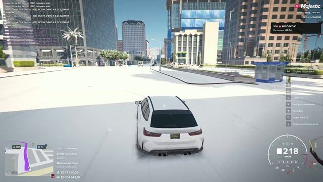 У МЕНЯ ПОЛУЧИЛОСЬ ЭТО СДЕЛАТЬ - ЗИМНИЙ ИВЕНТ на MAJESTIC RP GTA 5 RP - ПУТЬ ДО АЗС на МАДЖЕСТИКЕ #8 смотреть онлайн