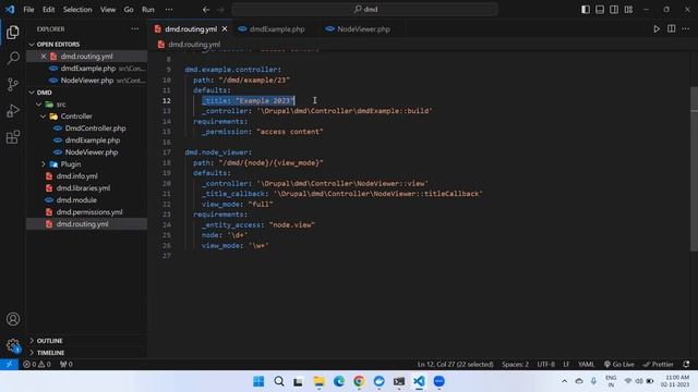 How to Set a Dynamic Title for a Route for Drupal 8, 9, and 10 смотреть онлайн