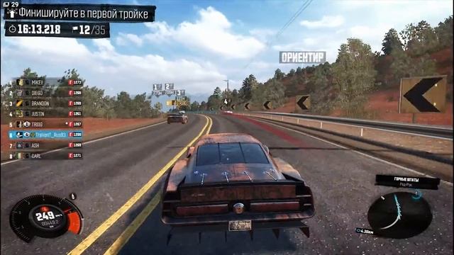 TheCrew ржавый шелби 1967, дружная гонка. смотреть онлайн