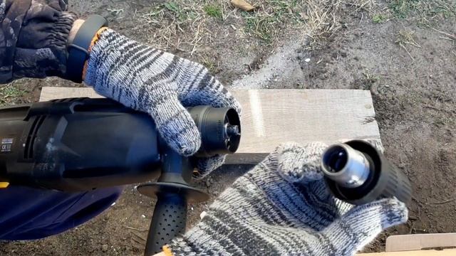 Как работает перфоратор DEKO DKH 1100W ОБЗОР!!! ЧАСТЬ 2 смотреть онлайн