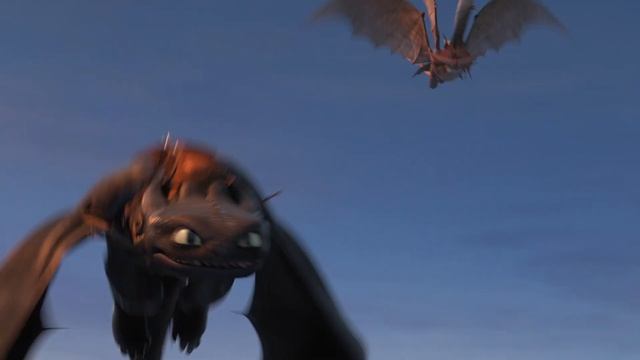 Flying With The Dragon Rider | How To Train Your Dragon 2 (2014) | Family Flicks смотреть онлайн