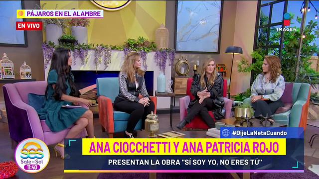 Anna Cioccheti y Ana Patricia Rojo EN VIVO en Sale el Sol смотреть онлайн