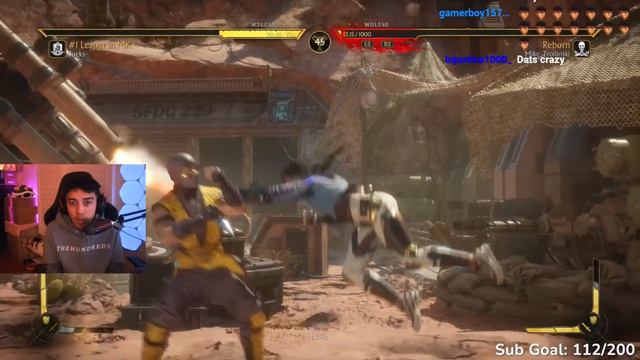 Playing a PRO PLAYER on Mortal Kombat 11... смотреть онлайн