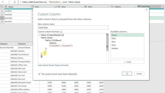 APQ03: Advanced Power Query Video #3 - M-CODE - TABLE FUNCTIONS: transform data in multiple sheets смотреть онлайн