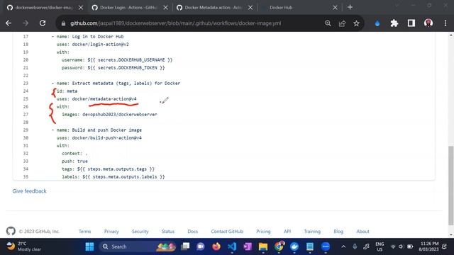 Build and Publish Docker Image to Docker Hub Registry using GitHub Actions | Python Web Server | смотреть онлайн