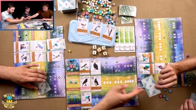 Крылья | Wingspan | Играем в игру смотреть онлайн