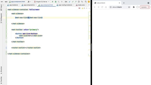 ? Setting Up a Complete Navigation System With Angular Material смотреть онлайн