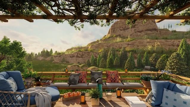 Приятная атмосфера, рассвет, домашний уют, пробуждение природы, трель птиц, пробуждение природы смотреть онлайн