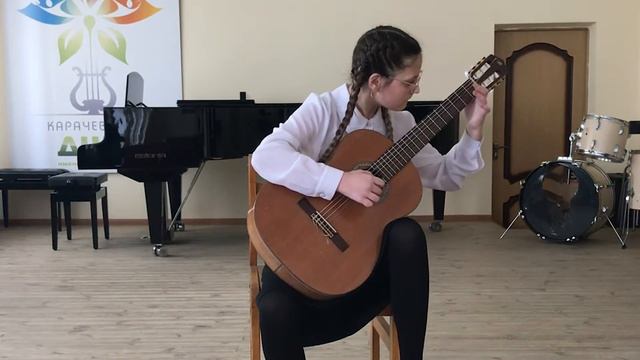 Машкина Ксения -"Менуэт" И.С. Бах ," Ноктюрн" В.Козлов смотреть онлайн