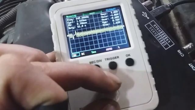 Сравнение осциллографа Hantek 1008 и DSO150