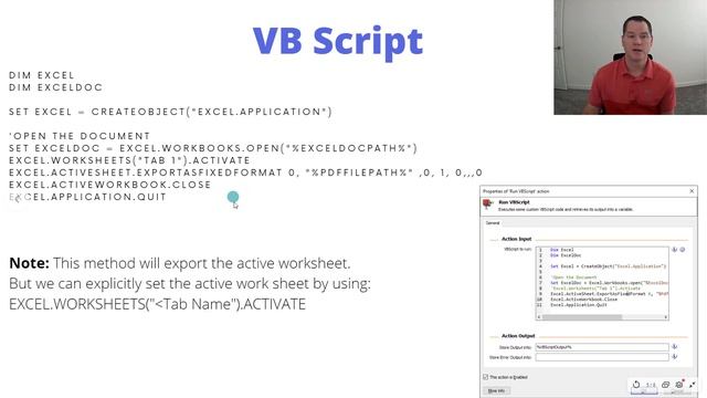 045 - Creating PDF Documents from Excel Worksheets using WinAutomation Part 1 смотреть онлайн