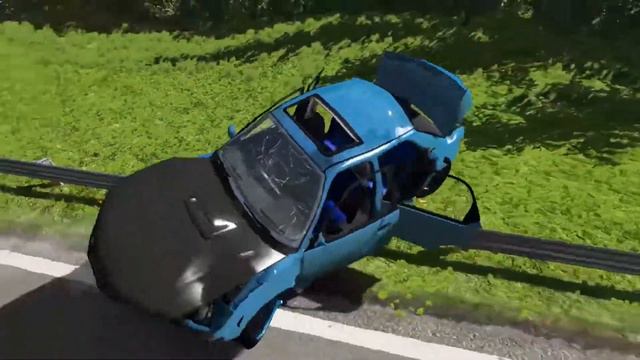 Cars VS Giant Lava Pit. BeamNG Best moments №32 смотреть онлайн