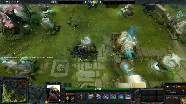 DOTA 2: Unusual Crystal Rift Baby Roshan смотреть онлайн