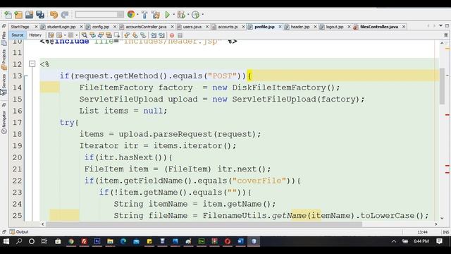 JSP Tutorial: Full Stack Web Application Development using JSP (File Upload). Video Part 21. смотреть онлайн