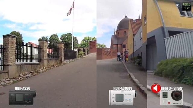 ActionCam Battle Sony AS20 vs Sony AS100 vs GoPro Hero 3+ смотреть онлайн