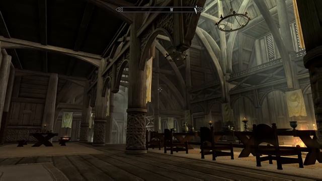 TES Skyrim - Pt 3 Free Camera Test смотреть онлайн