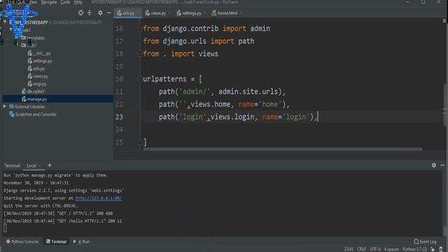 DJANGO FULL COURSE FOR BEGAINERS | DJANGO FULL TUTORIAL | Python Web Development смотреть онлайн