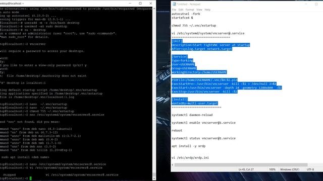 How to Install VNC and xfce4 on ubuntu | ubuntu 20.04 | Fahim Chowdhury смотреть онлайн