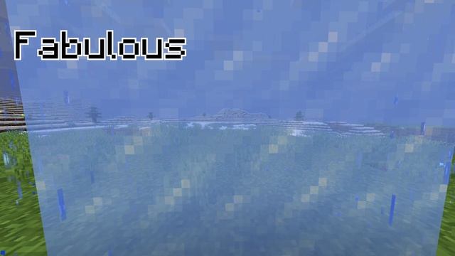 Minecraft Fancy Vs Fabulous Graphics