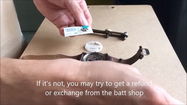 How to replace a Fossil watch battery смотреть онлайн