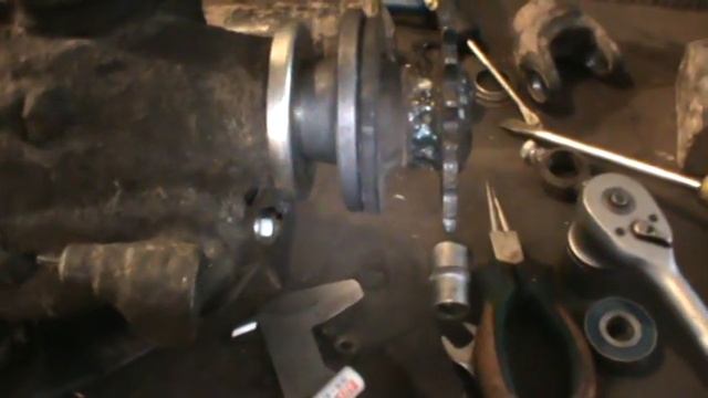 Мини погрузчик мини трактор. Своими руками. Установка фланца от редуктора моста классики на коробку смотреть онлайн