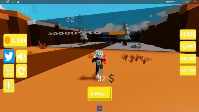 ЧИТЕРСКИЙ БАНАН И БАГ НА ПЕРЕРОЖДЕНИЯ В НОВОМ СИМУЛЯТОРЕ ФРУКТОВ! Roblox Simulator смотреть онлайн