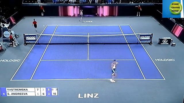 DAYANA YASKREMSKA/ERIKA ANDREEVA/HIGHLIGHTS LINZ OPEN 2024 смотреть онлайн