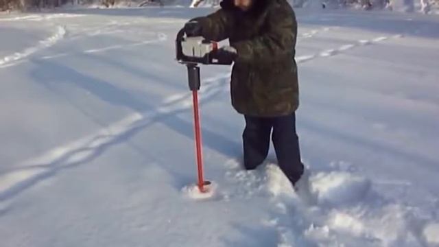 Насадка для бензопилы - МОТОБУР МБ-2 на льду смотреть онлайн