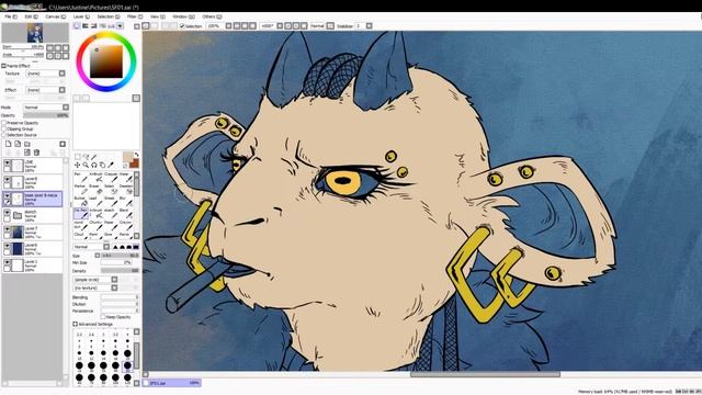 Punk Goat (SPEEDPAINT) смотреть онлайн