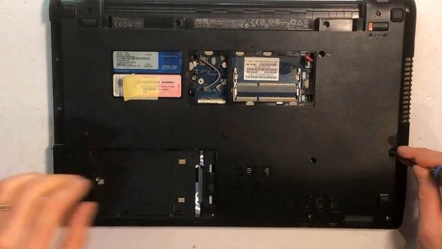 Разборка Asus K53Z для чистки смотреть онлайн