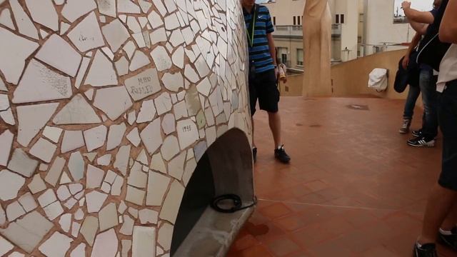 CASA MILA, LA PEDRERA, Rooftop, Barcelona, Catalonia смотреть онлайн