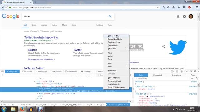 How To Change Text On Any Webpage. (Chrome & Firefox) смотреть онлайн