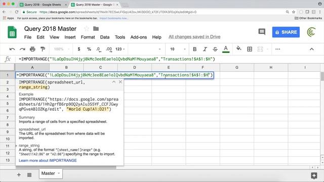 Google Sheets - QUERY from Another Sheet, IMPORTRANGE, Use Multiple Tabs, Subquery Examples Tutoria смотреть онлайн